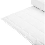 Beliani - couette d'été en polyester et coton respirante 200 x 220 cm appropriée pour personnes allergiques ... Beliani - couette d'été en polyester et coton respirante 200 x 220 cm appropriée pour personnes allergiques ...
