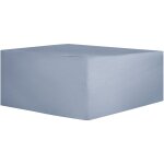 Housse pour mobilier d'extérieur en polyester pvc gris 160 x 160 x 90 cm chuva Housse pour mobilier d'extérieur en polyester pvc gris 160 x 160 x 90 cm chuva