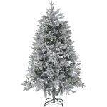 Beliani - sapin de nol artificiel effet neige 120 cm idal avec branches facilement ajustables aspect ...
