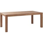 Table de repas de jardin 190 x 105 cm en bois d'eucalyptus naturel et résistant pour extérieur et intérieur ... Table de repas de jardin 190 x 105 cm en bois d'eucalyptus naturel et résistant pour extérieur et intérieur ...