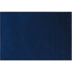 Beliani - tapis de salon et bureau moderne en viscose 160 x 230 cm bleu marine gesi ii