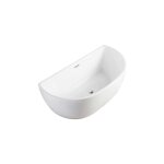 Sanita - bella - baignoire semi - ilot - 75x150x58cm