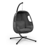 Bella donna - fauteuil suspendu, mouvement de balancement relaxant, confort unique, coussin avec rembourrage ...