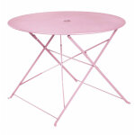 Ozalide - table de jardin pliante - 4 places - rose - bellagio Ozalide - table de jardin pliante - 4 places - rose - bellagio