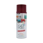 Bombe de peinture rouge poupre