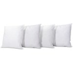 Bellecour - literie lot de 4 oreillers 65x65 cm alaska fibres creuses polyester