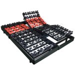 Bellecour literie jeu de 2 sommiers lectriques superflex 140x190 cm plots