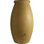 Bellijardin - r�ccup�rateur d'eau jarre rotomoul� - belli - 1000 l - beige