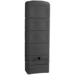 Bellijardin - rcuprateur d'eau mural 300l avec kit raccord crneau 'malang' - gris