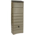 Bellijardin - rcuprateur  eau mural 300 litres taupe avec couvercle