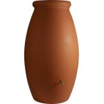 Bellijardin - r�cup�rateur d'eau de pluie jarre 1000 l + kit raccord ch�neau - terre cuite