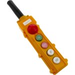 Bo�te de commande avec 2 boutons poussoirs momentan�s et 2 interrupteur et arr�t d'urgence s�rie cob ...