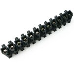 Bematik - bornier de cble lectrique de section 6mm noir