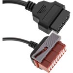 Bematik - c�ble de diagnostic obd2 30 broches m�le compatible avec le brochage complet de la voiture ...