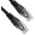Bematik - c�ble r�seau ethernet utp cat. 6 noir 10 m