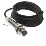 Cellule photolectrique capteur interrupteur commutateur npn no 10 - 36vdc m12 8cm diffusion - bematik ...