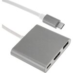 Hub usb 3. 0 type c multiport usb type c usb 3. 0 type a et hdmi 4k - bematik