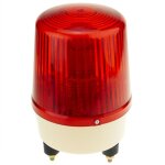 Lampe de signal led rouge 160 mm. gyrophare avec effet de rotation - bematik