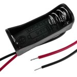 Battery compartment. porte - pile plat pour 1 pile a23 8lr932 mn21 v23ga lr23 12v - bematik