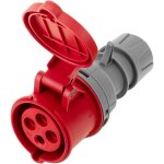 Bematik - prise industrielle cetac femelle 3p + t 32a 380v ip44 antenne