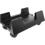Bematik - support de boitier pc ordinateur noir avec des roues