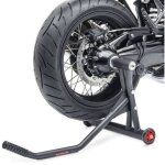 B�quille d'atelier monobras compatible avec bmw r ninet 14 - 23 constands single - racing noir - mat