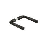 Thirard - bquille double de porte alu torsade carr 6 mm x 80mm 1 porte pour porte d'entre