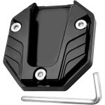 B�quille lat�rale pour moto, plaque d'extension pour b�quille lat�rale, coussin d'extension pour b�quille ...