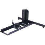 Wiltec bloque roue de moto pour pneu avant ? 900 x 900 x 400 mm ? capacit� 454 kg ? en acier ? pour � ...