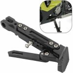 B�quille de moto, support lat�ral de moto universel, support de b�quille de jambe de stationnement r�glable, ...