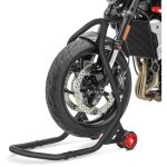 B�quille sous tete de fourche constands falcone ii leve moto roue avant