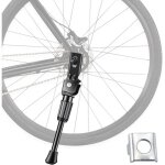 B�quille de v�lo pour enfant - support unilat�ral - en alliage d'aluminium - r�glable - pour v�lo de ...