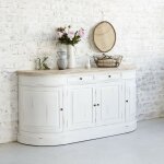 Buffet en acajou massif et teck 180 cm Buffet en acajou massif et teck 180 cm