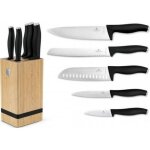 Berlinger - haus ensemble couteaux cuisine noire mate 6 pi�ces