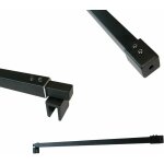 Barre de stabilisation - barre de fixation pour douche  l'italienne - forme carre - noir - bernstein ...