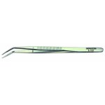 Tools for electronics 5 - 107 pince brucelle de pr�cision pointue, courb�e 150 mm - bernstein