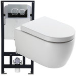 Wc suspendu offre spciale pack conomique 1: nt2038 - et bti - support g3004a avec plaque de dclenchement ...