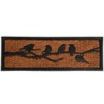 Paillasson caoutchouc / coco oiseaux