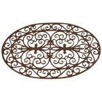 Best for boots - paillasson grille en fonte ovale 74x48cm
