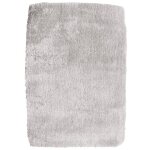 Thedecofactory - best of - tapis salon poils longs toucher laineux cru 60x110