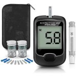 Best seller 2023 blood glucose monitor diabetes testing kit blood sugar meter with test strips - crea ...