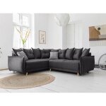 Bestmobilier - lena - canapé d'angle convertible - avec coffre - style scandinave - 5 places - gauche ... Bestmobilier - lena - canapé d'angle convertible - avec coffre - style scandinave - 5 places - gauche ...