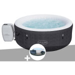 Bestway - kit spa gonflable lay - z - spa havana rond airjet 2 / 4 places + ensemble mobilier 4 modules ...