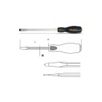 Beta - tournevis  zone de frappe - 1241 - 302 mm - 5. 5 mm