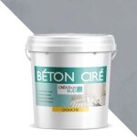 B�ton cir� douche et baignoire - kit complet 5m� (en 2 couches) - ecume - creation sud