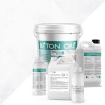 B�ton cir� multisurfaces (sols et murs) - kit complet 5m� (2 couches) - mat - teinte : nature