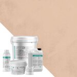 B�ton cir� pro universel - kit complet 2m� - finition : mat - teinte : p�che