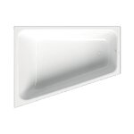 Bette - baignoire d'angle space l, 170x130cm, 1132, simple dos,