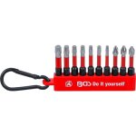 Bgs do it yourself - jeu d'embouts de torsion entraînement six pans mâle 6, 3 mm (1 / 4') 10 pcs. Bgs do it yourself - jeu d'embouts de torsion entraînement six pans mâle 6, 3 mm (1 / 4') 10 pcs.