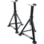 Lot de 2 chandelles a cremaillere bgs - 1, 5 tonne